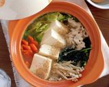 野菜たっぷり豆乳鍋。作り方5写真