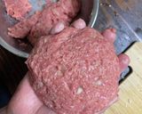 肉汁たっぷり！矯正中の男前ハンバーグ作り方2写真