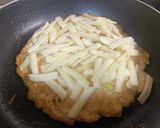 痩せる！とろけるチーズの明太豆腐チヂミ作り方6写真