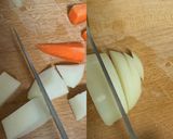 簡単！鶏むね肉ルーなしクリームシチュー作り方1写真