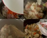 簡単！鶏むね肉ルーなしクリームシチュー作り方5写真