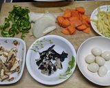 中華風ショートパスタ♫作り方1写真