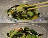 美味ドレ青じそポン酢きゅうりワカメ酢の物作り方2写真