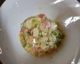 レンチン ソーセージ＆レタス炒飯作り方3写真