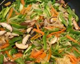カラフルきんぴら丼作り方4写真