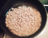 簡単☆挽き肉とピーマンのカレー風味炒め作り方1写真