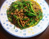 簡単☆挽き肉とピーマンのカレー風味炒め作り方4写真
