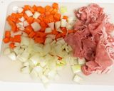 野菜たっぷりチキンカレー作り方1写真