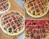 簡単激旨!コンビーフと舞茸のピザ作り方4写真