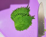 鶏ひき肉と青じその餃子作り方3写真