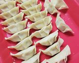 鶏ひき肉と青じその餃子作り方5写真