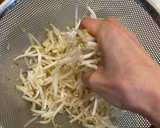 もやしと青梗菜の卵スープ作り方1写真