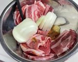 豚肉のジンギスカン風作り方3写真