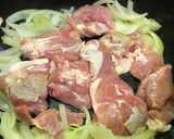 ごろごろカブと鶏肉の和風カレー作り方1写真