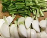ごろごろカブと鶏肉の和風カレー作り方3写真