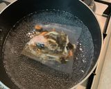 韓国⭐︎サーモンの味噌鍋作り方4写真