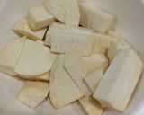かしら芋の揚げ出し作り方1写真