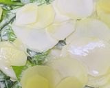 じゃがいもとほうれん草の時短簡単グラタン作り方4写真