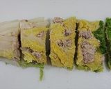 売切御免、白菜漬けと鯖缶でミルフィーユ作り方13写真
