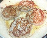 もやしハンバーグにトマトソースがけ作り方3写真