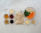 大豆ミートでビビンパ（ビーガン）作り方1写真