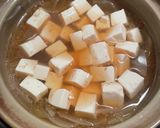 カラダも喉も温まる☆生姜と豆腐の卵餡掛け作り方7写真