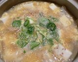 カラダも喉も温まる☆生姜と豆腐の卵餡掛け作り方10写真