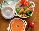 お弁当に★ハーフカットみかん作り方2写真