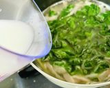 お鍋ひとつで・パスタの牛乳スープ作り方6写真