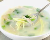 お鍋ひとつで・パスタの牛乳スープ作り方8写真