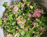 ほうれん草水餃子　濃厚胡麻ダレ作り方2写真