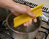 ほんだしで作るかぶとベーコンの和風パスタ作り方2写真