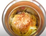 ほんだしで作るかぶとベーコンの和風パスタ作り方5写真