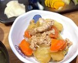 乾燥肌改善にも効果的!無水肉じゃが作り方5写真