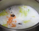 鮭フレークと白菜のクリームスープ作り方2写真