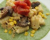 白花豆のニョッキ～グリンピースソース～作り方12写真