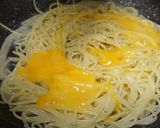 たまごがメイン　たまごパスタ作り方4写真