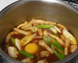 煮込まないので味噌煮込み風うどん作り方3写真