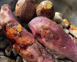 ストーブ　石焼き芋　焼き芋　蜜　ウォック作り方5写真