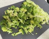 ブロッコリー押し付け焼き作り方1写真