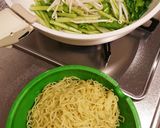 かぶの葉塩焼きそば作り方6写真
