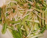 かぶの葉塩焼きそば作り方7写真