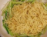 かぶの葉塩焼きそば作り方8写真