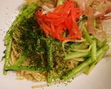 かぶの葉塩焼きそば作り方9写真