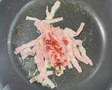 ★ワンパン★キャベツとベーコンのペペロン作り方2写真