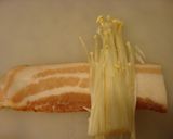簡単☆１０分で完成☆豚肉のエノキ巻き☆作り方2写真