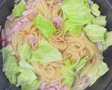 ★ワンパン★キャベツとベーコンのペペロン作り方5写真