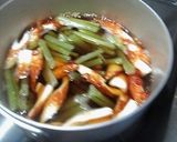 ちくわとフキの煮物を牛乳仕立てで作り方3写真