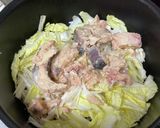 白菜サーモンのミルク煮（手抜き）作り方3写真