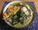 アボカドクリームそば作り方7写真